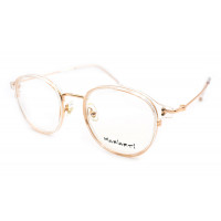 Круглі металеві жіночі окуляри Mariarti 9830
